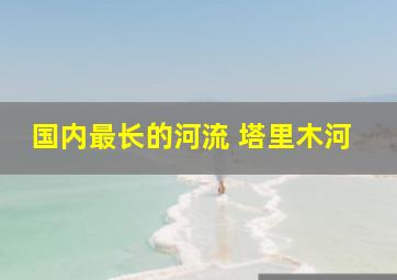 国内最长的河流 塔里木河